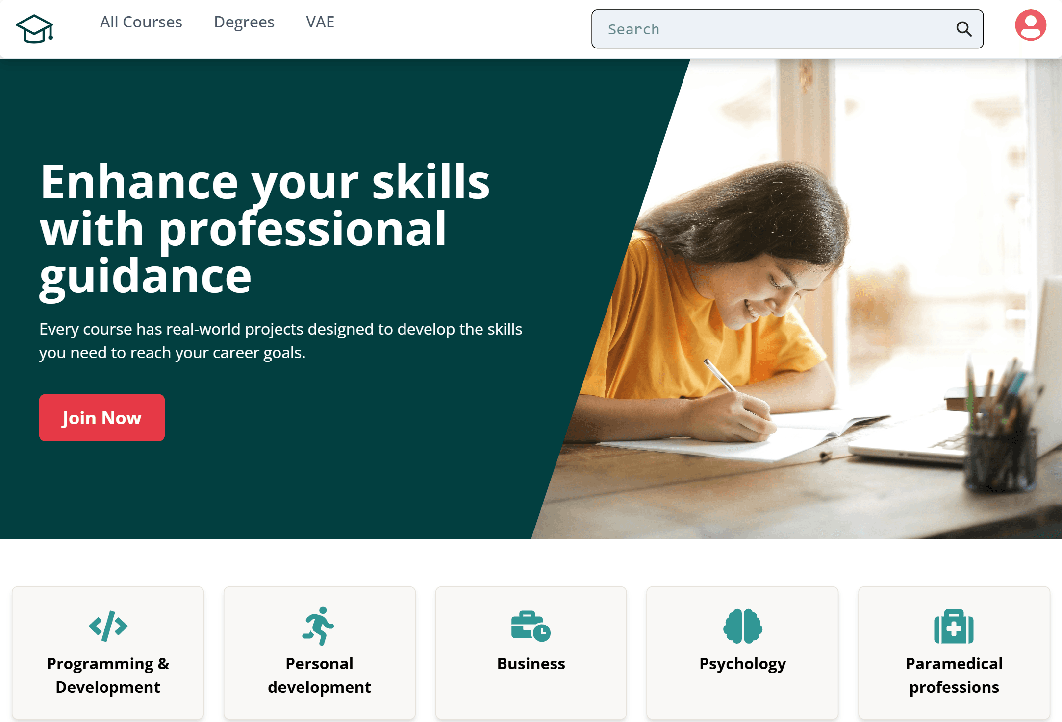 Plataforma E-Learning screenshot 1
